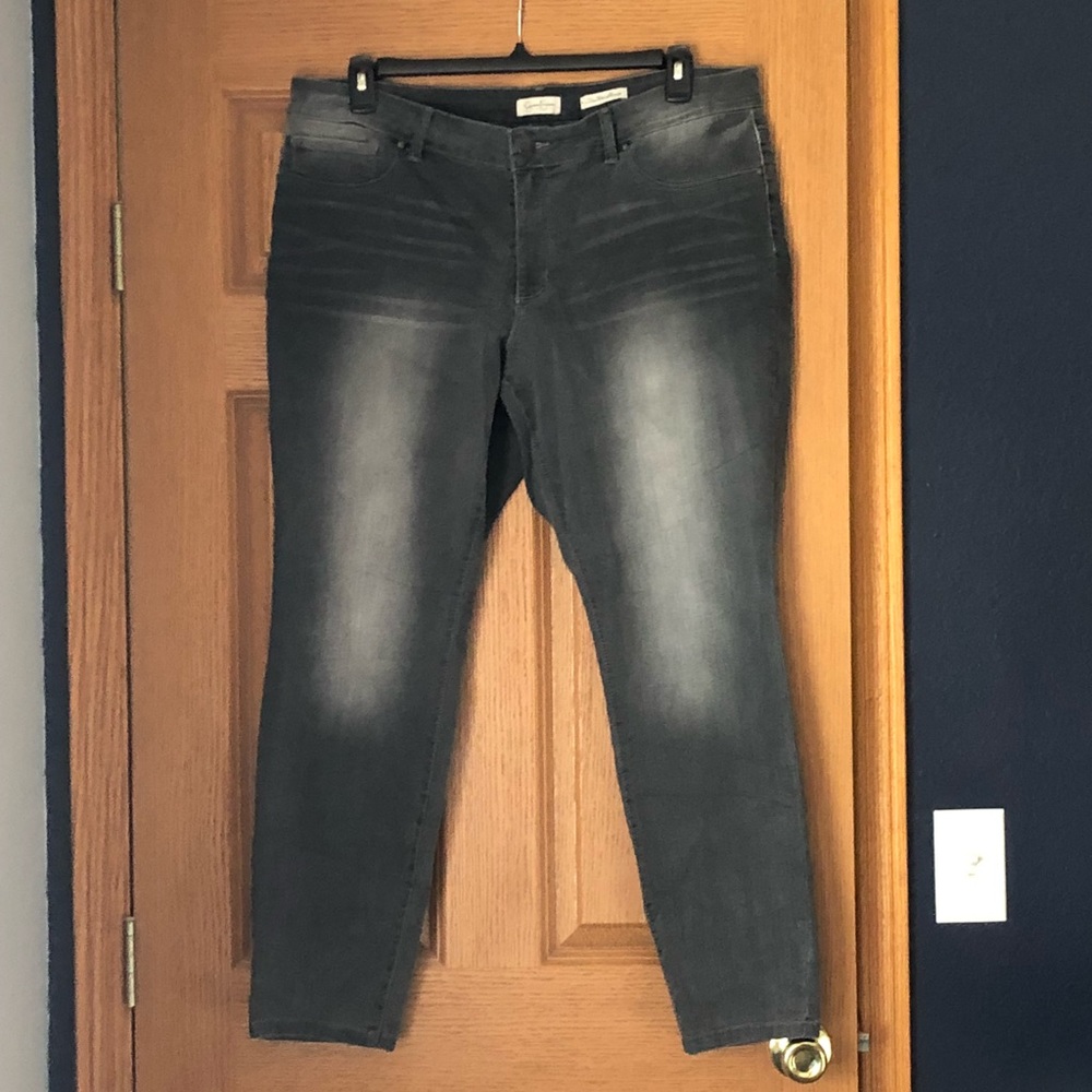 Jessica Simpson ‘Kiss Me Skinny’ grey jeans 20W